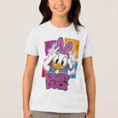 T-shirt En Tri-matière Retro Cartoon Duck – Playful & Nostalgic Design (Recto)