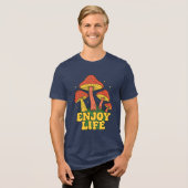 T-shirt En Tri-matière Retro Enjoy Life Sweatshirt (Recto plein)