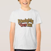 T-shirt En Tri-matière Retro Friendsgiving Tee for Family & Friends   (Recto)