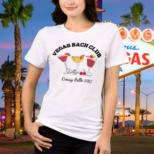 T-shirt En Tri-matière Retro Lucky In Love Vegas Enterrement de Vie de Je