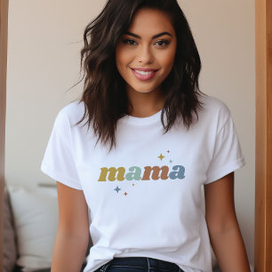 T-shirt En Tri-matière Retro Mama