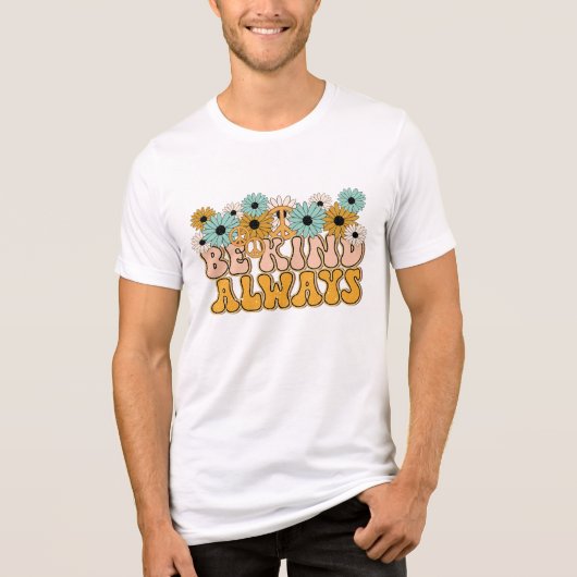 T-shirt En Tri-matière Retro Super Soyez toujours gentil (Recto)