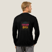 T-shirt En Tri-matière Rêver Gros Long Leeve Pour Les Hommes (Verso complet)