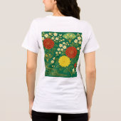 T-shirt En Tri-matière Rêves de chrysanthème à la japonaise (Verso)