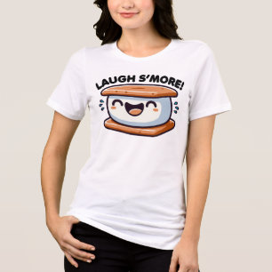 T-shirt En Tri-matière Rire S'more Pun
