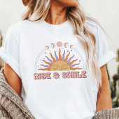 T-shirt En Tri-matière Rise & Smile Retro Boho Sun