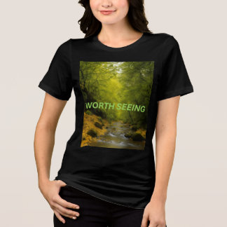 T-shirt En Tri-matière "Rivière des larmes : autonomiser le T-Sh triblend
