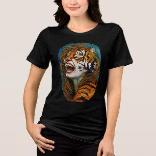 T-shirt En Tri-matière Roar of the Wild Heart - Tigress coloré