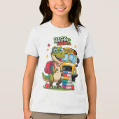 T-shirt En Tri-matière Roar-Ready for School – Dino Edition (Recto)