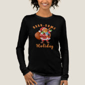 T-shirt En Tri-matière Roar‑some Holiday Tiger Santa christmas (Recto)