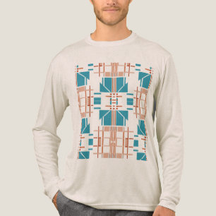 T-shirt En Tri-matière Robe de corail Turquoise d'inspiration sud-ouest