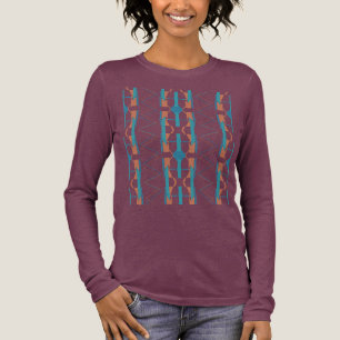 T-shirt En Tri-matière Robe Turquoise turquoise Verticale d'inspiration s