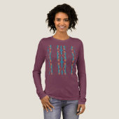 T-shirt En Tri-matière Robe Turquoise turquoise Verticale d'inspiration s (Recto complet)