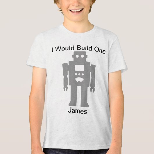 T-shirt En Tri-matière Robot (Recto)