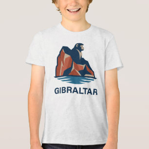 T-shirt En Tri-matière Rocher de Gibraltar