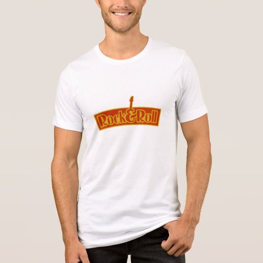 T-shirt En Tri-matière Rock & Roll (Recto)