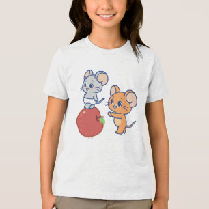 T-shirt En Tri-matière Rollage Anime Tuffy et Jerry Apple