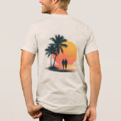 T-shirt En Tri-matière Romantic Sunset Stroll (Verso)