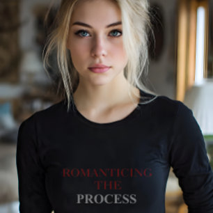 T-shirt En Tri-matière Romantiser Le Processus Esthétique De Croissance P