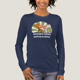 T-shirt En Tri-matière Rongeurs Frères Ne Stressez Jamais Drôle Capybara