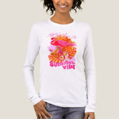T-shirt En Tri-matière Rose flamant d'été (Recto)