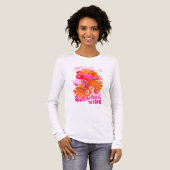 T-shirt En Tri-matière Rose flamant d'été (Recto complet)
