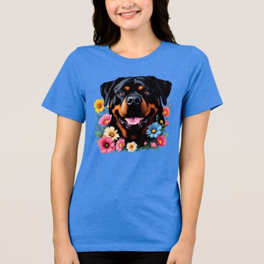 T-shirt En Tri-matière Rottie Rottweiler (Recto)