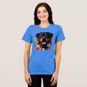 T-shirt En Tri-matière Rottie Rottweiler (Recto plein)