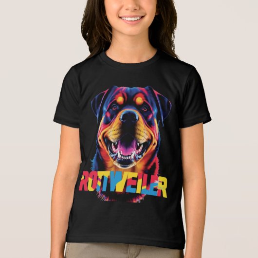 T-shirt En Tri-matière Rottweiler (Recto)
