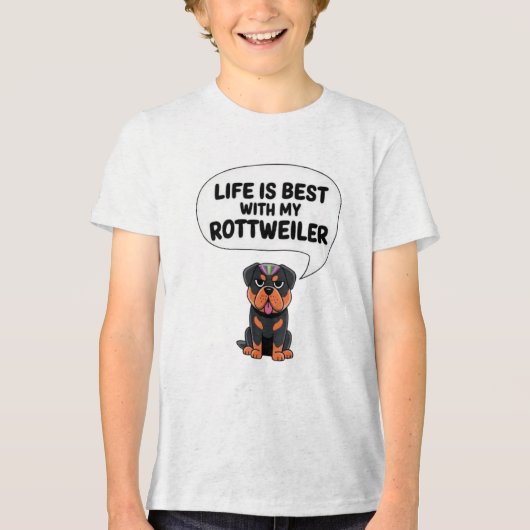 T-shirt En Tri-matière Rottweiler (Recto)