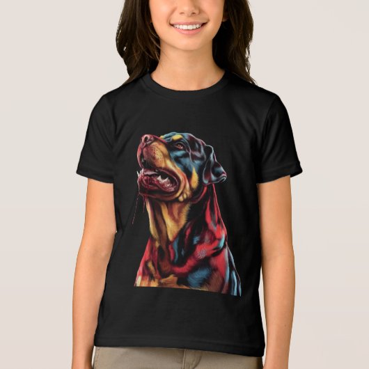 T-shirt En Tri-matière Rottweiler (Recto)