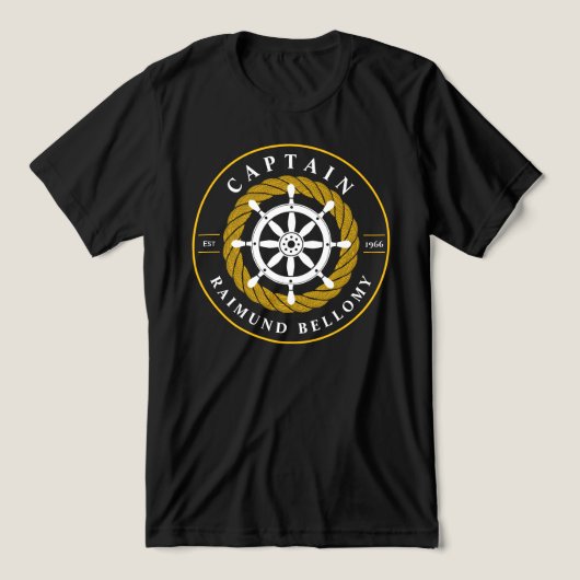 T-shirt En Tri-matière Roue du navire (Design Recto)