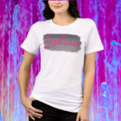 T-shirt En Tri-matière Rouge à lèvres AF lesbienne rose
