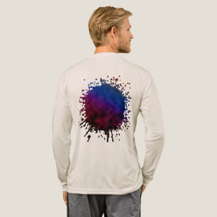 T-shirt En Tri-matière Rouge cramoisi à Cosmos