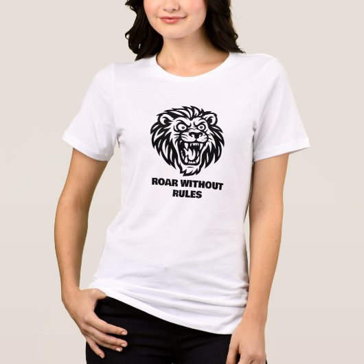T-shirt En Tri-matière Rouler sans règles (Recto)