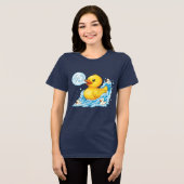 T-shirt En Tri-matière Rubber duck with bubble 40 bingo shirt (Recto plein)