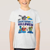 T-shirt En Tri-matière Rue Sésame | Compte à rebours pour Halloween (Recto)