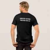 T-shirt En Tri-matière Russ Yeager Coaching Signature Logo Tri-Blend Shir (Verso intégral)