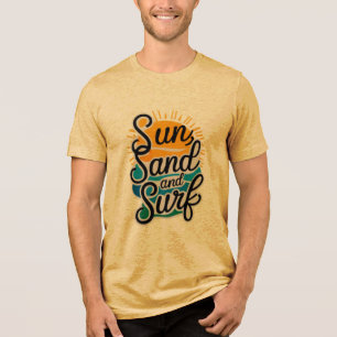 T-shirt En Tri-matière Sable de soleil et Surf
