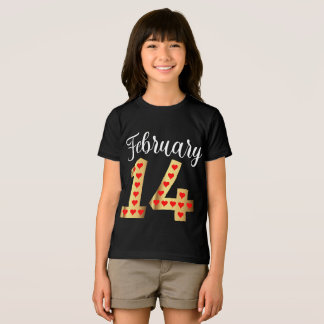 T-shirt En Tri-matière Saint Valentin pour les enfants