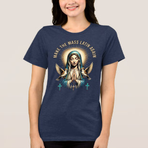 T-shirt En Tri-matière Sainte Vierge Marie Messe latine