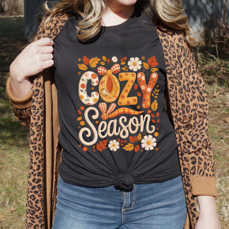 T-shirt En Tri-matière Saison cosy d'automne