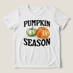 T-shirt En Tri-matière Saison des citrouilles automne