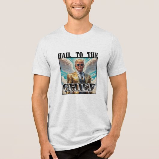 T-shirt En Tri-matière Salut au chef - Trump 2024 (Recto)