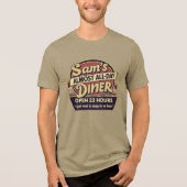 T-shirt En Tri-matière Sam's 23-Hour Diner (Recto)