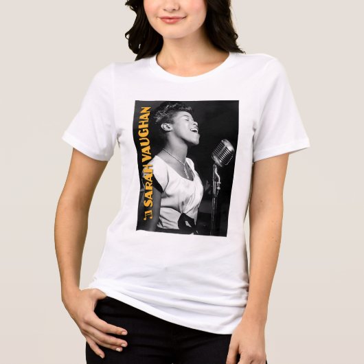 T-shirt En Tri-matière Sarah Vaughan (Recto)