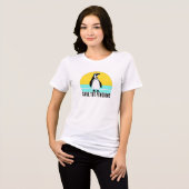 T-shirt En Tri-matière Sauver Les Pingouins (Recto plein)