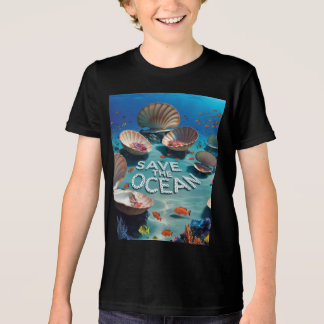 T-shirt En Tri-matière Sauver l'océan