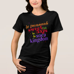 T-shirt En Tri-matière Savannah Sweet 4 Jours en d Soca Kingdom (modifiab