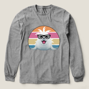 T-shirt En Tri-matière Sceau Lunettes de soleil amusant